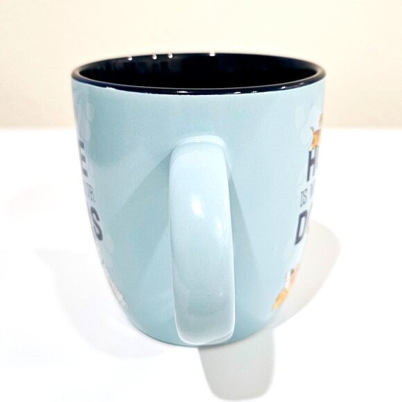Disney Dogs Mug Home Is Where Your Dog Is Collectable Cup Blue 18 OZ - Picture 3 of 6